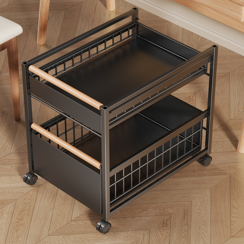 书包置物架可移动小推车办公室