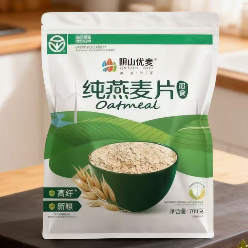 阴山优麦700g纯燕麦片