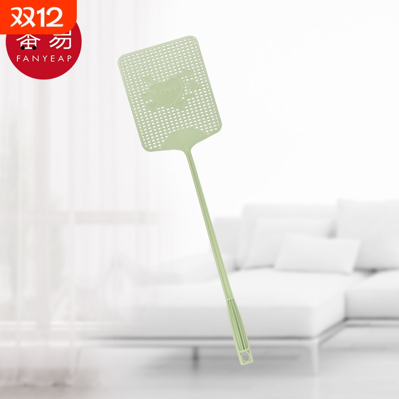 苍蝇拍AB1SQ0-网面长柄打蚊子家用手动拍蚊虫苍蝇简约款拍子