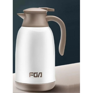 保温壶真空暧水壶家用桌面热水瓶大容量1.6l长效高颜值按压式 双层