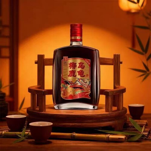 椰岛鹿龟酒苁蓉鹿血党参养生酒 33度滋补135ml/268ml/520ml佳酿