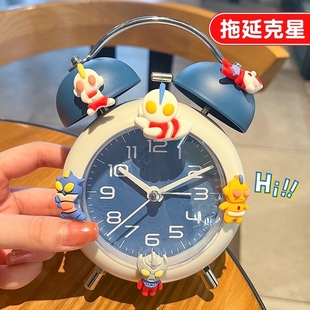 闹钟学生专用起床神器儿童男孩强力叫醒高颜值电子自律2025新款 表