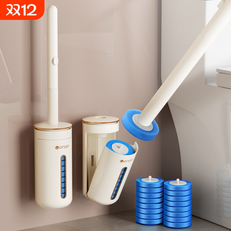 一次性马桶刷家用无死角神器