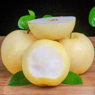 河北鸭梨水晶皮薄多汁脆甜