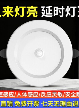 人体感应筒灯led雷达红外过道