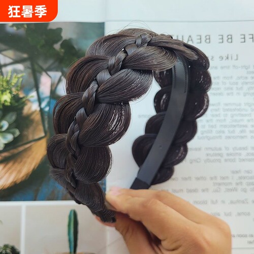 葫芦辫发箍假发增高颅顶送运费险