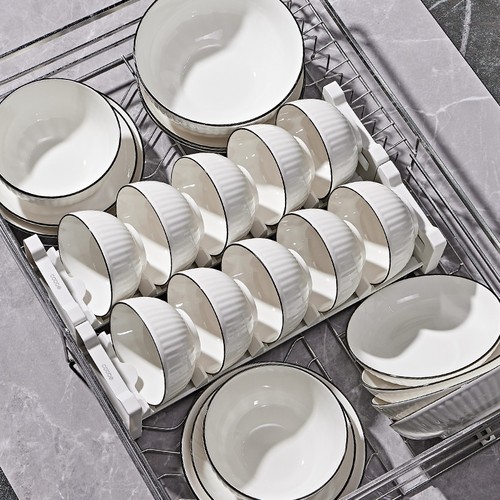 陶瓷釉下彩碗碟套装|万人加购