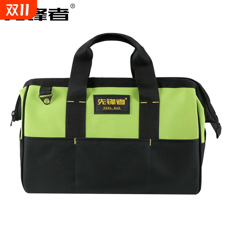 多功能维修电工包防水防滑塑胶底手提帆布袋牛津布五金工具包帆布
