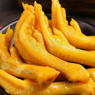 盐焗土鸡爪卤味泡鸡爪独立包装零食香酥卤凤爪休闲解馋耐啃鸡爪子