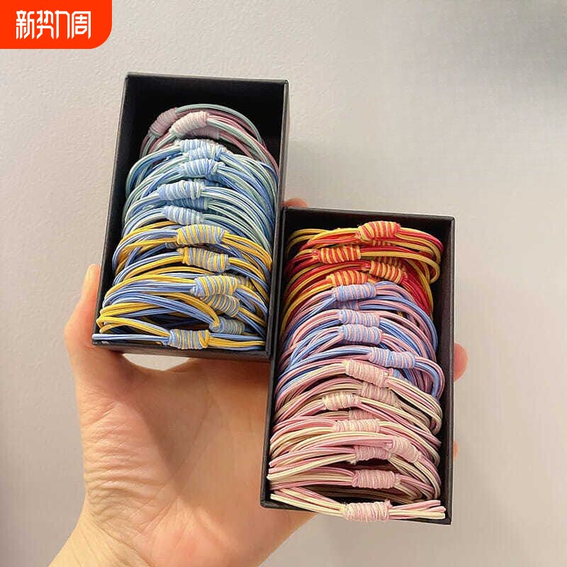 儿童发绳高颜值小女孩洋气头绳女童扎头皮筋不勒发高马尾发圈头饰