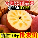 包邮 山西运城冰糖心苹果新鲜水果红富士苹果丑苹果批发 冰糖心