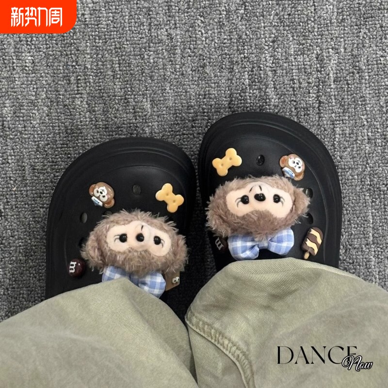 CROCS洞洞鞋配饰雪莉玫鞋花高级diy配件crocs鞋扣卡扣卡