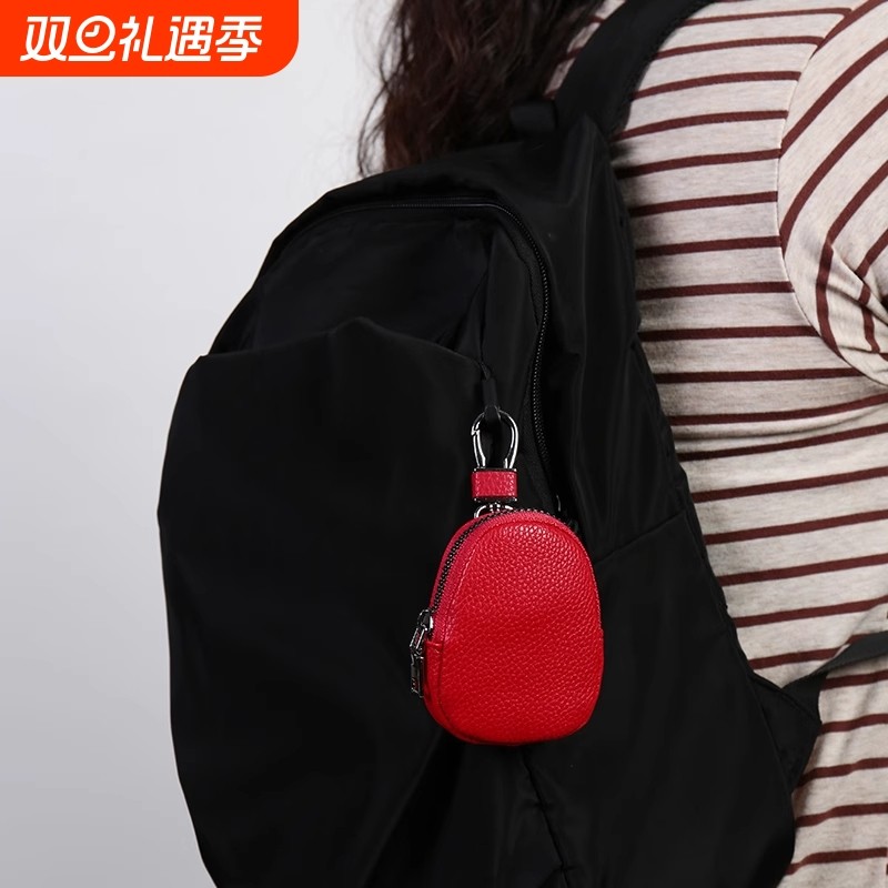 2025新款迷你耳机包挂件收纳包便携户外钥匙小包女耳机小挂包男