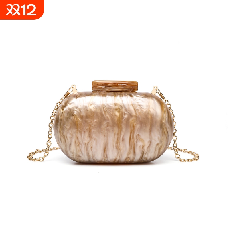 亚克力大理石琥珀鹅蛋水彩盒子宴