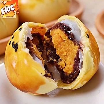 660克！糯叽叽大个蛋黄酥12枚*55克！