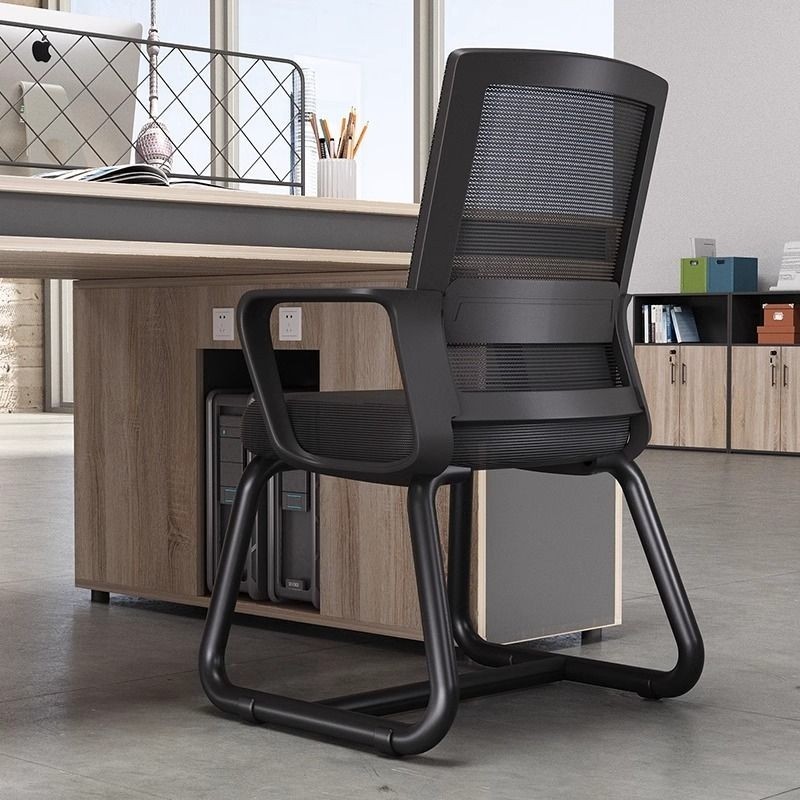 办公椅子职员电脑座椅舒适久坐人体工学护腰椅会议宿舍家用书桌凳