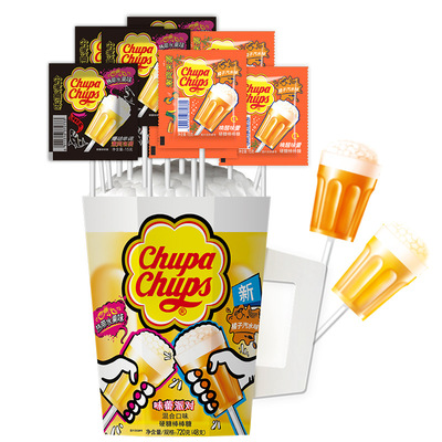 珍宝珠干杯乐混合口味硬糖棒棒糖15g*48支/罐