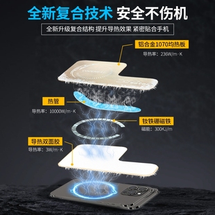 手机磁吸均热板VC均热板铜散热超导均热板散热器均热板超薄石墨烯均热板铜管热管平板均热板背夹液冷板VC导冷