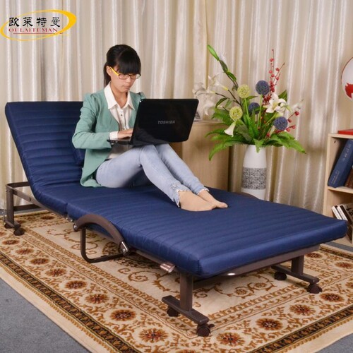欧莱特曼双H脚单人折叠床