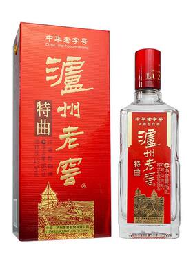 泸州老窖 52度 特曲 三两三小酒 165ml盒装 浓香型白酒
