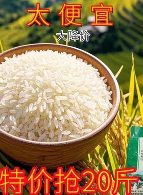 贵州梯田长粒香米10斤装新米农家晚稻大米自种新稻非猫牙米生态