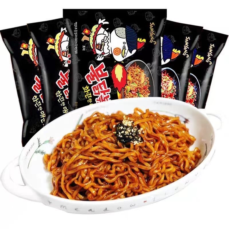 三养韩式火鸡面辣鸡肉味经典款一次辣过瘾拌面煮夜宵褐色经典味