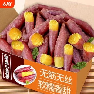 天目山小香薯新鲜现挖蜜薯板栗小红薯番薯香甜粗粮黄心地瓜软糯