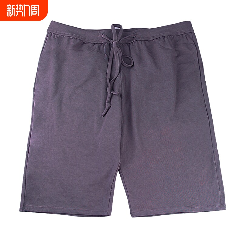 薄款五分裤休闲短裤男士宽松家居裤男夏季睡裤棉质打底外穿居家裤