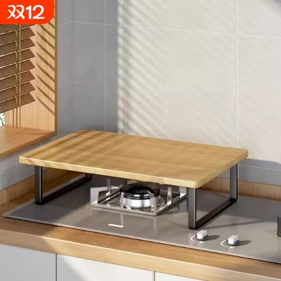 厨房置物架台面垫高支架电磁炉燃气灶架托微波炉增高架灶台用神器