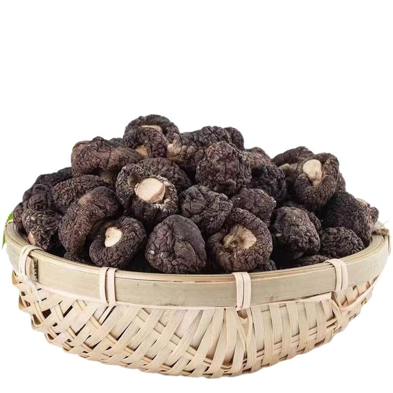 黑面金钱小香菇干货净重发货肉厚无根新货农家土特产煲汤餐饮食材