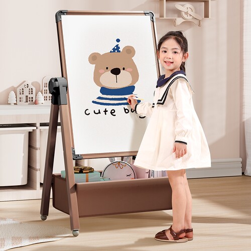 双面儿童画板可升降带磁力