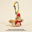 马上有钱毛绒钥匙扣包包挂件小马公仔挂件1个