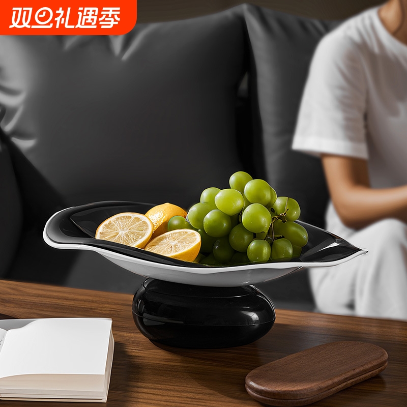 水果盘高颜值客厅家用2025新款茶