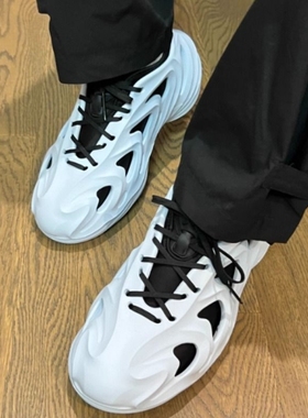 夏季adifom Q椰子洞洞鞋沙滩鞋潮流百搭老爹鞋耐磨男女休闲运动鞋