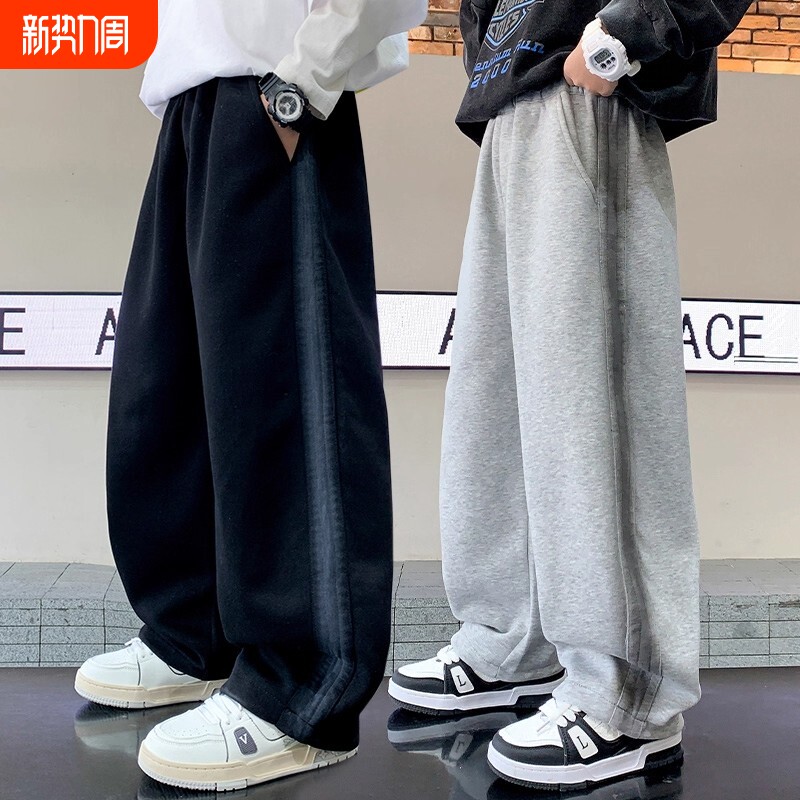 男童裤子春秋装儿童春季运动长裤青少年2026新款中大童男孩休闲裤