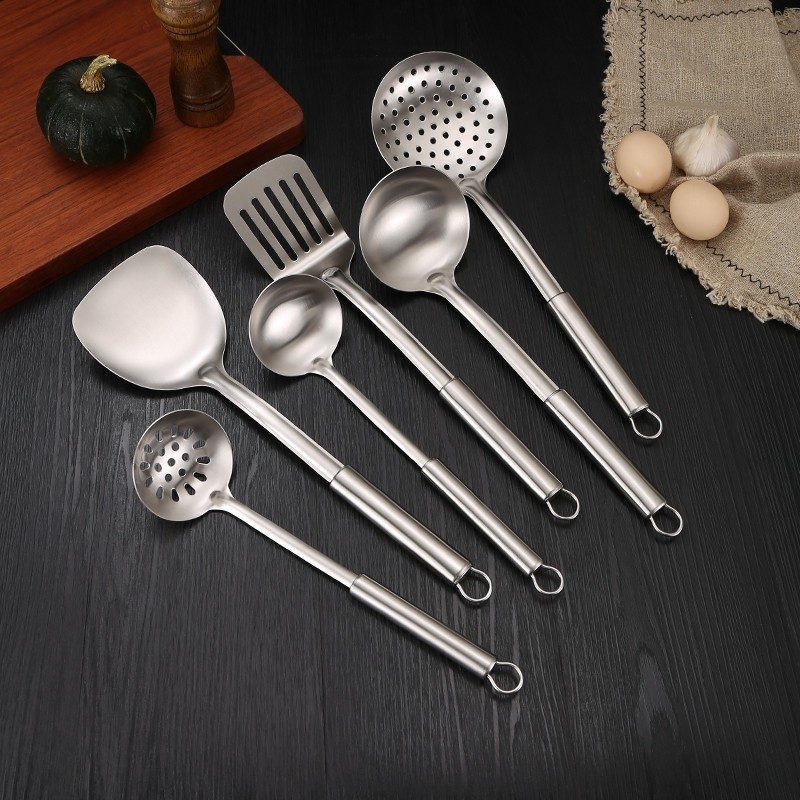 不锈钢锅铲子勺子厨房六件套
