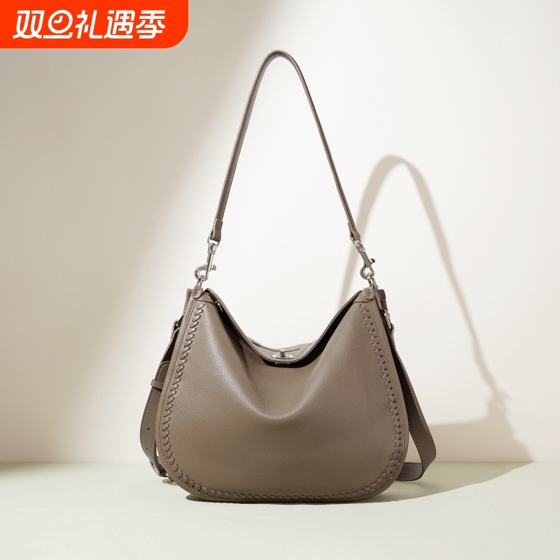 2025秋冬新款时尚潮流单肩包包欧美复古小众设计手提包通勤女包包