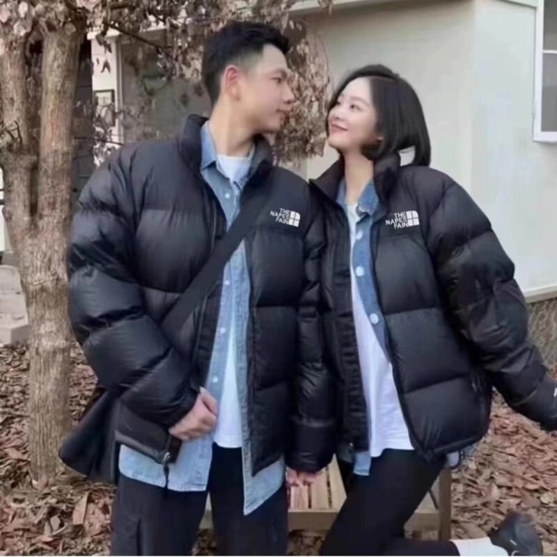 冬季1996经典男女款羽绒服运动户外700蓬短款外套黑色粉色绿色图片