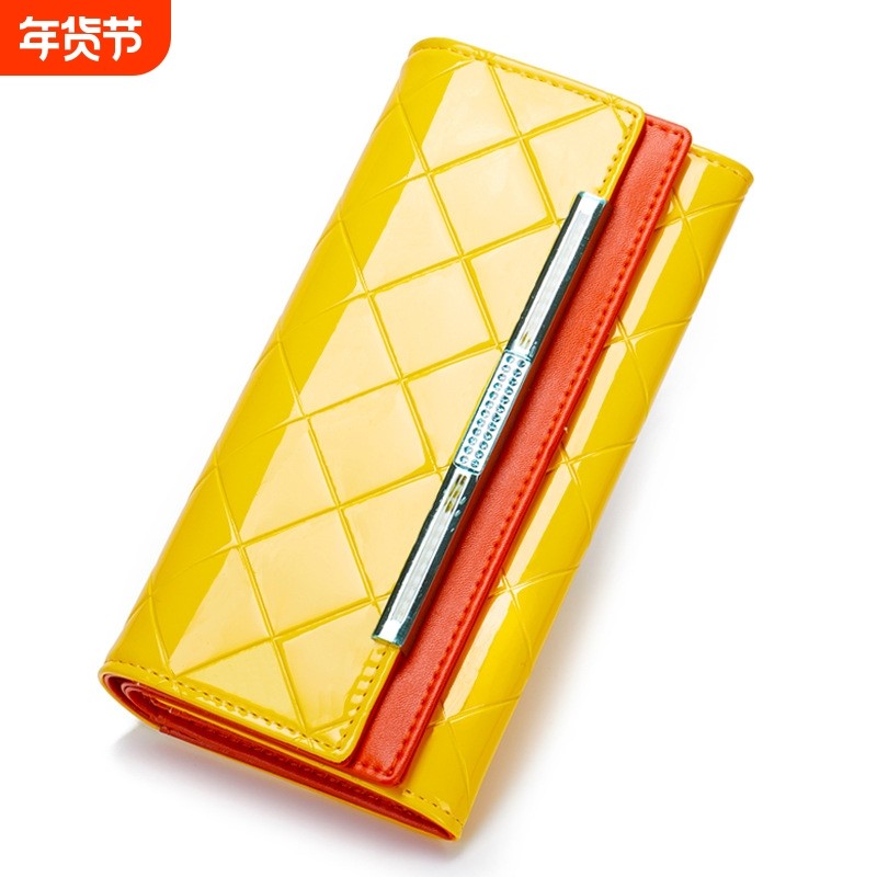 2025新款女士钱包长款真皮牛皮高端精致皮夹钱夹多卡位大容量拉链