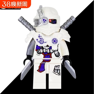 兼容乐高幻影忍者反派克普特将军黑暗之主人仔益智反派吴大师玩具