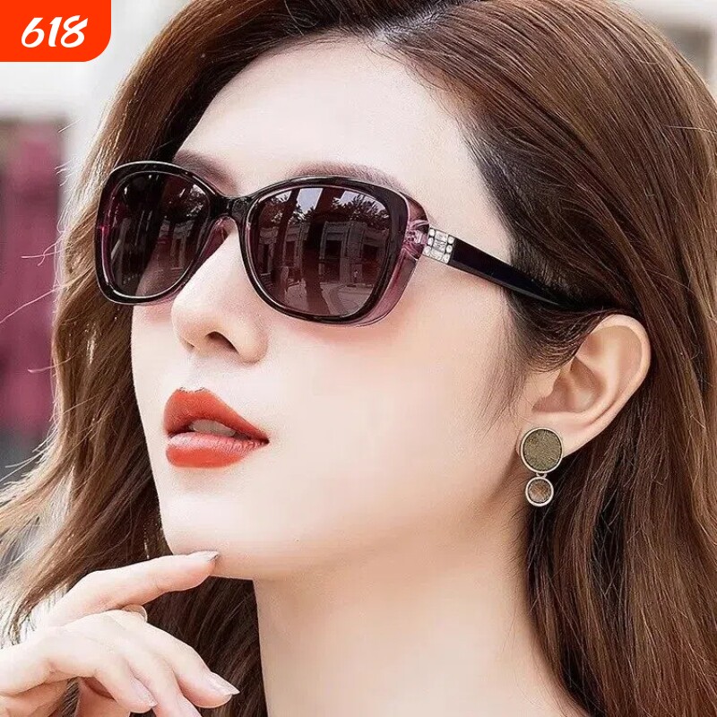 墨镜女2026新款高级感偏光太阳镜妈妈款小框潮可配近视遮阳时尚