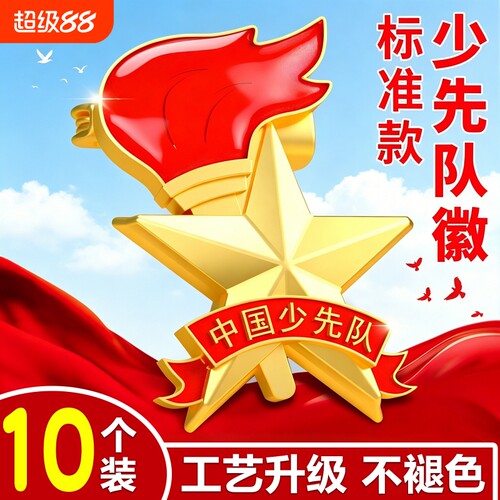 队徽少先队标准型新款队徽强力