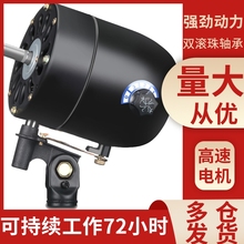 650/750牛角工业电风扇电机强力落地扇机头马达大风力配件通用