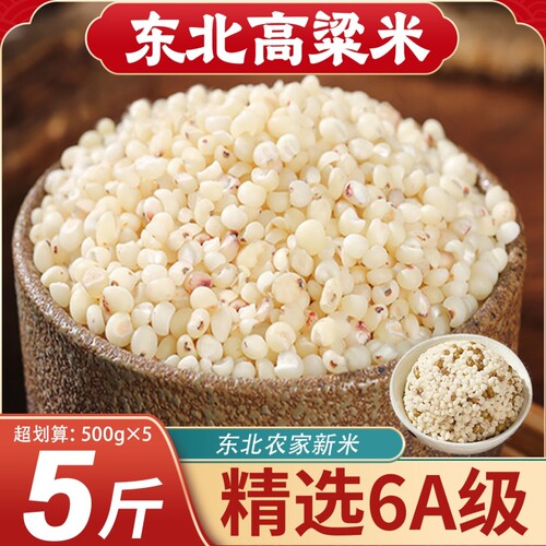 东北白高粱米黑山6A高梁米