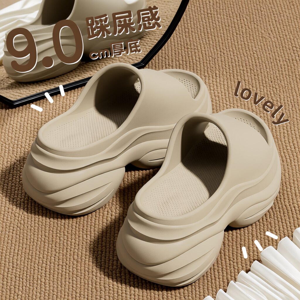 增高厚底拖鞋女新款|千人回购图片
