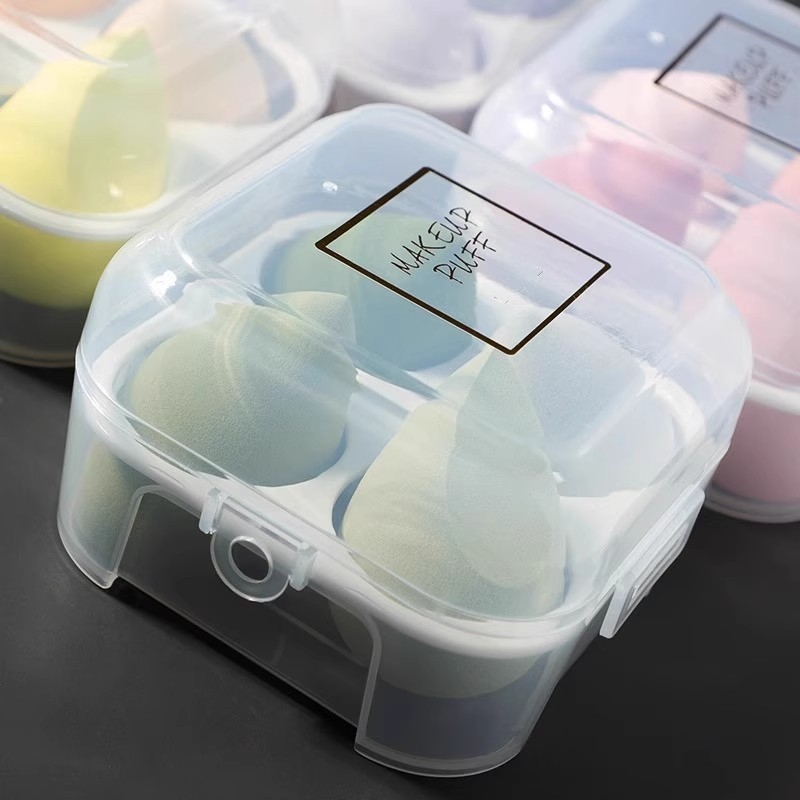 4个装|美妆蛋超软不吃粉干湿两用化妆海绵粉扑彩妆蛋粉底液专用