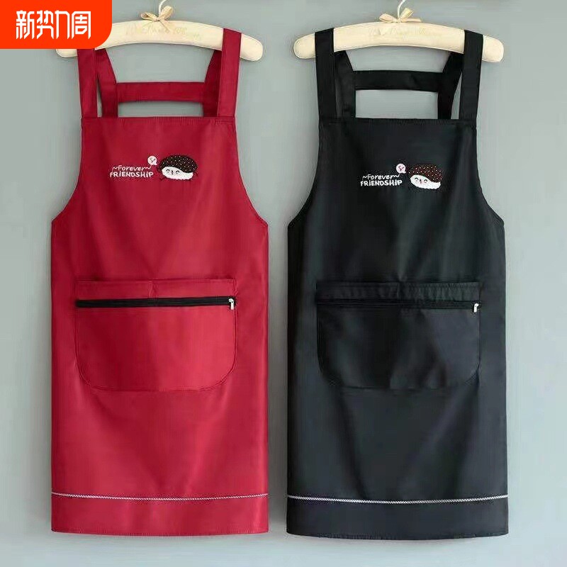 理发店围裙理发师工作服不沾发烫染发廊美发师染发专用防水罩衣