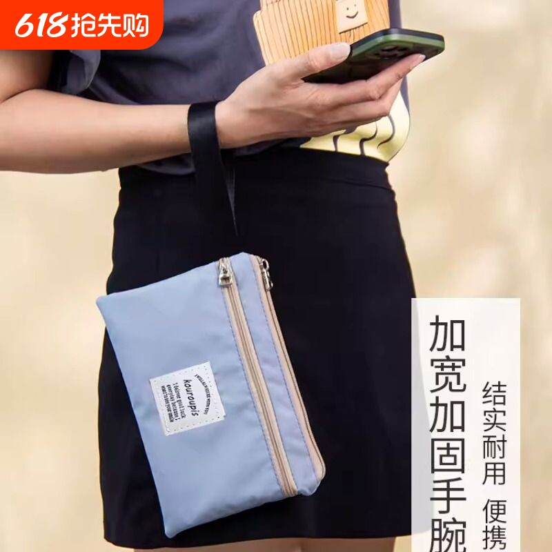 零钱包迷你男女学生2026新款装饭卡门卡钥匙耳机包化妆包手腕便携