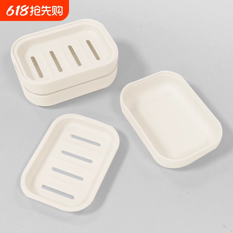 T肥皂盒C1vl0-家用卫生间沥水香皂盒台面收纳盒宿舍洗衣皂盒