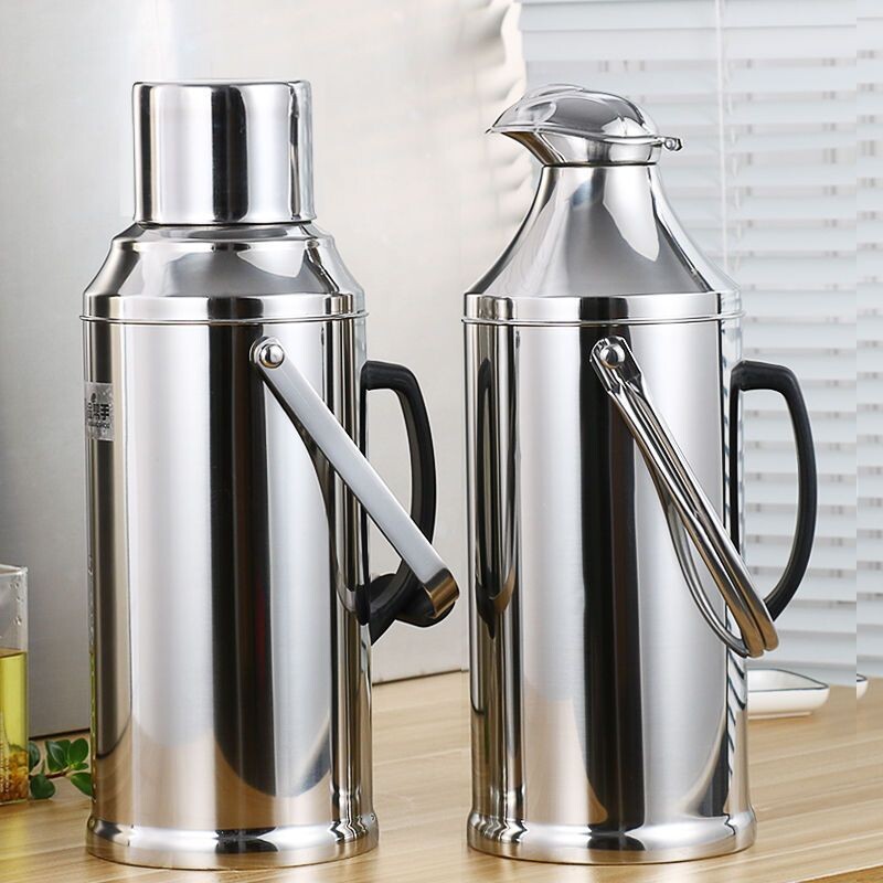 304不锈钢热水瓶暖壶温水瓶开水瓶保温瓶玻璃内胆宿舍家用大容量